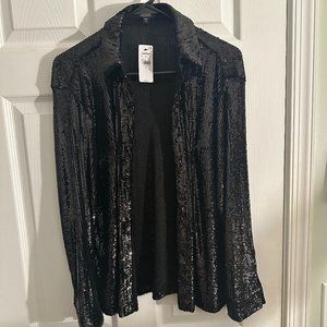 Relaxed Sequin Portofino Shirt